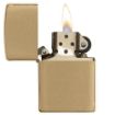 Slika Zippo 168 Armor Brushed Brass upaljač