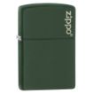 Slika Zippo 221ZL Classic Green Matte Zippo Logo upaljač