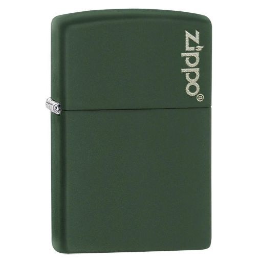 Slika Zippo 221ZL Classic Green Matte Zippo Logo upaljač