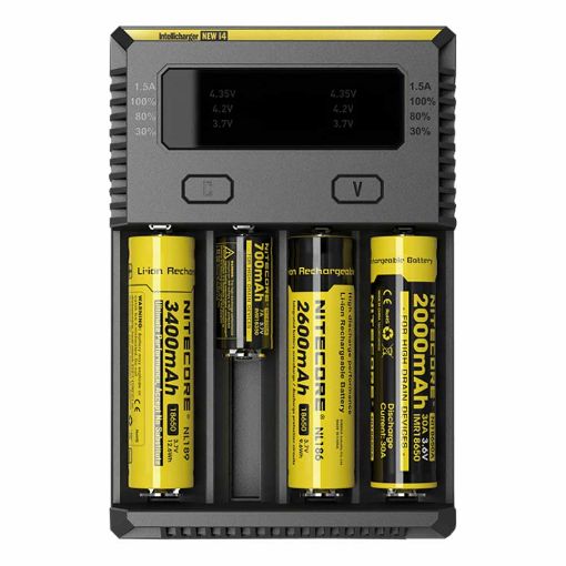 Slika NiteCore NEW i4 Intellicharger punjač Li-ion/IMR/LiFePO4/Ni-Cd/Ni-MH baterija