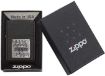 Slika Zippo 362 Black Crackle Gold Zippo Logo upaljač