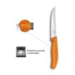 Slika Victorinox 6.7936.12L9B 2/1 Steak&Pizza 12cm narandžasti nož