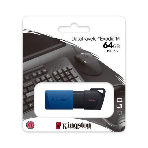 Slika Kingston DTXM/64GB 64GB USB Flash Drive, USB 3.2 Gen.1, DataTraveler Exodia M