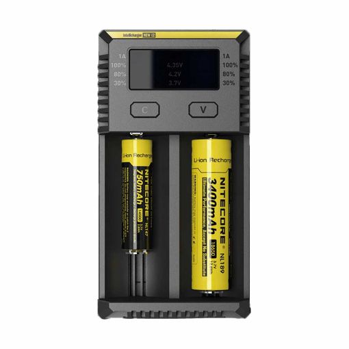 Slika NiteCore NEW i2 Intellicharger punjač Li-ion/IMR/LiFePO4/Ni-Cd/Ni-MH baterija