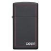 Slika Zippo 1618ZB Slim Black Zippo Bor upaljač