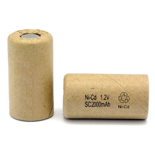 Slika SC 1.2V 2000mAh Ni-Cd industrijska punjiva baterija