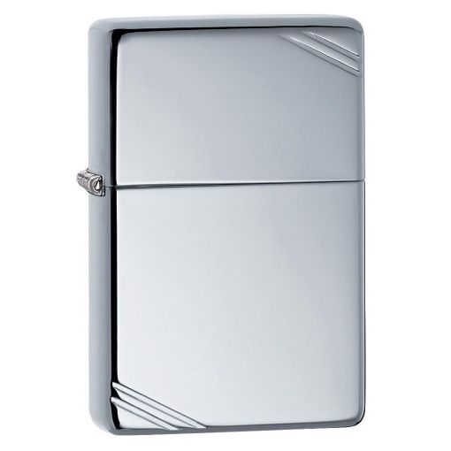 Slika Zippo 260 High Polish Chrome Vintage with Slashes upaljač