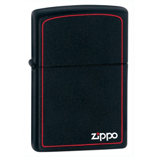 Slika Zippo 218ZB Matte Black/Red Border upaljač