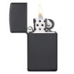 Slika Zippo 1618 Slim Black Matte upaljač