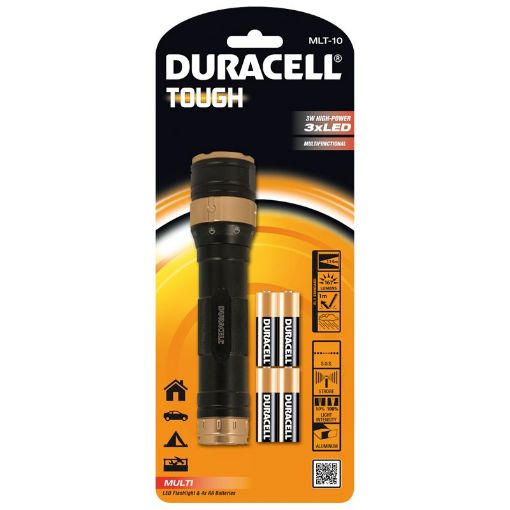 Slika Duracell Tough MLT-10 LED baterijska lampa sa 4 AA baterije