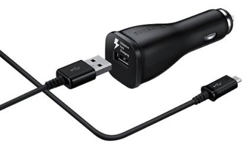 Slika Samsung EP-LN915-UBE Micro USB, crni, 2000mA Auto punjač