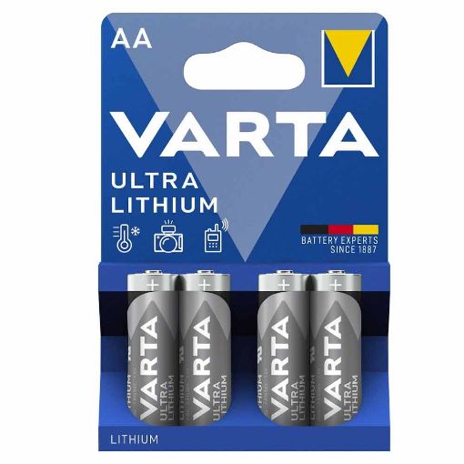 Slika Varta Ultra Lithium AA 1/4 1.5V litijumska baterija
