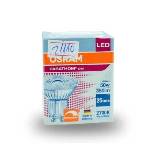 Slika Osram PARATHOM GLASS ADV 165036 GU10 4,6W/827 230V LED sijalica