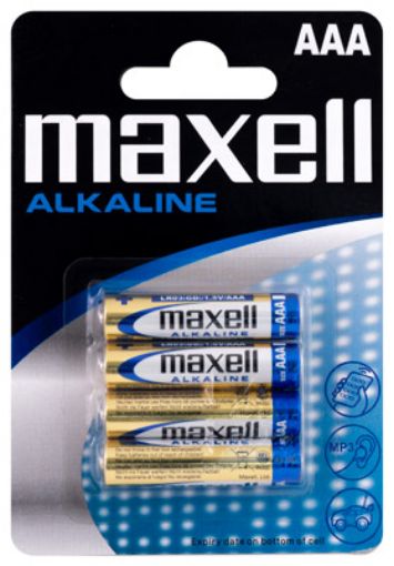 Slika Maxell LR03 1/4 1.5V alkalna baterija