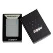 Slika Zippo 49452ZL Classic Flat Grey Zippo Logo upaljač
