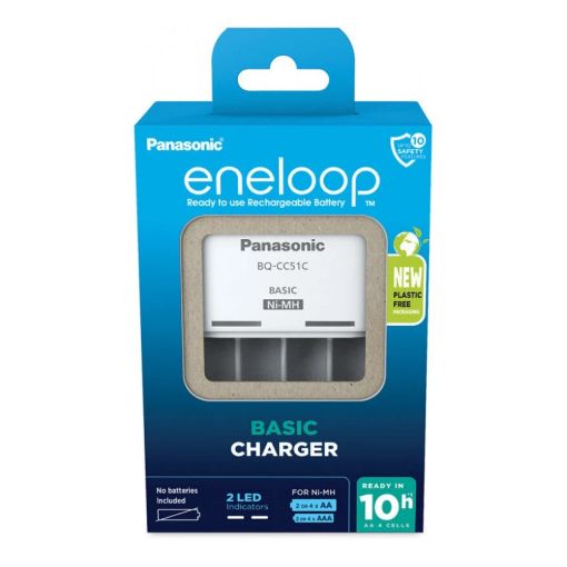 Slika Panasonic eneloop BQ-CC51E (10h) punjač baterija