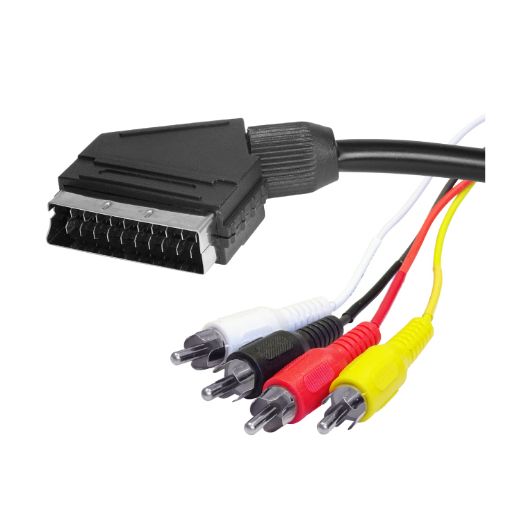 Slika Kabel V57M Skart utikač-4xČinč utikač 1,5m
