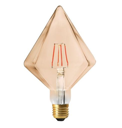 Slika Lynco filament E27 4W 2000K LED sijalica piramida