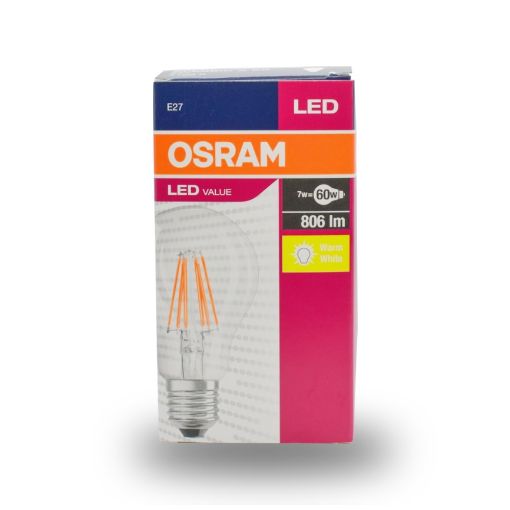Slika Osram VALUE CL A FIL 60 non-dim E27 7W/827 LED sijalica