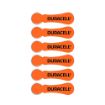 Slika Duracell 13/PR48 1.45V 1/6 baterija za slušni aparat