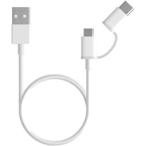 Slika Xiaomi Mi 2-in-1 USB Cable  Mico USB to Type C 100cm