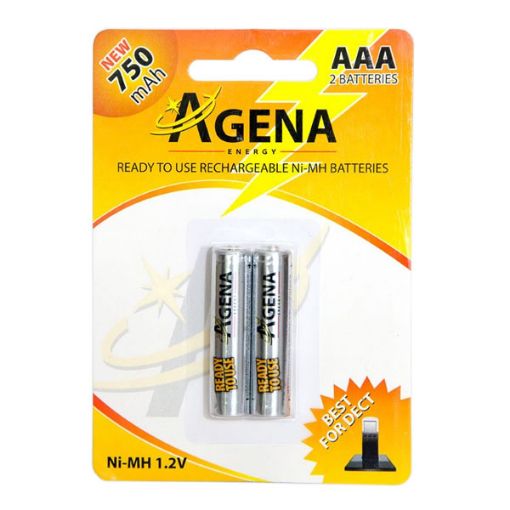 Slika Agena Energy RTU AAA 2/1 1.2V 750mAh Ni-MH punjiva baterija