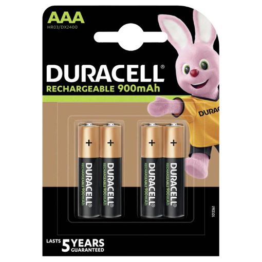 Slika Duracell AAA 1/4 1.2V 900mAh Ni-MH Stay Charged punjiva baterija