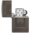 Slika Zippo 48569 Black Ice Armor Flame Pattern upaljač
