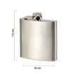 Slika Brandy 41.081.80 6 pljoska 170ml srebrna