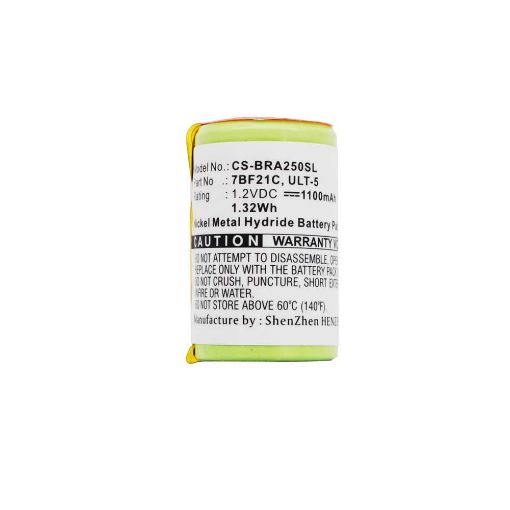 Slika Cameron Sino CS-BRA250SL 1.2V 1100mAh Ni-MH baterija za aparat za brijanje Philips, Braun, Remington