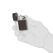 Slika Zippo 49266ZL Slim Brown Zippo Logo upaljač