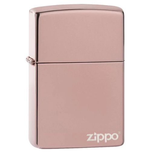 Slika Zippo 49190ZL ROSE GOLD LOGO upaljač
