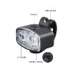 Slika Prosto BV9301 set punjivih lampi za bicikl