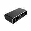 Slika Gembird DAC-WPC-01 digitalni sat + alarm sa bežičnim punjenjem telefona, Black