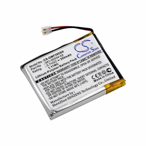 Slika Cameron Sino CS-GMF300SH 3.7V 300mAh Li-Polymer baterija za pametni sat Garmin Fenix 3 361-00034-02