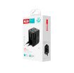 Slika XO WL01 EU,UK,USA 6A AC univerzalni traveler punjač crni