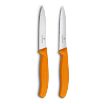Slika Victorinox 6.7796.L9B kuhinjski nož set 2/1 reckavi + ravan narandžasti