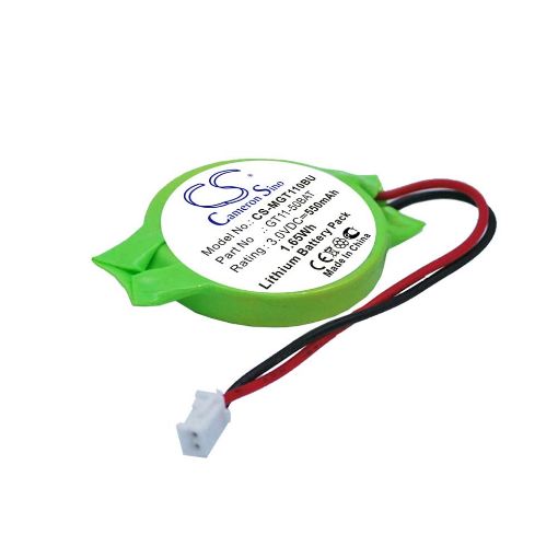 Slika Cameron Sino CS-MGT110BU 3V 550mAh Li-MnO2 litijumska baterija za CMOS backup Mitsubishi GT10 GT11-50BAT FX3U-32BL