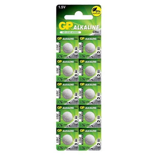 Slika GP A76/LR44/357/AG13 1.5V alkalna baterija