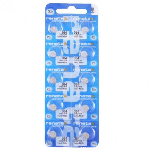 Slika Renata 364/SR621/164/AG1 1.55V 1/10 srebro oksid baterija