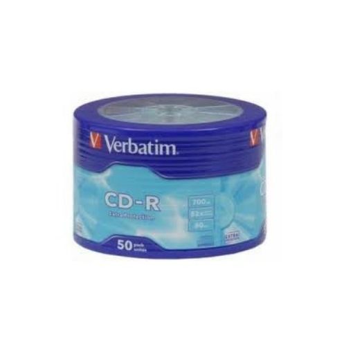 Slika Verbatim CD-R 700 DL 52x 1/50 celofan