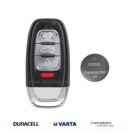 Slika Baterija za auto ključ Audi A4 2009 - 2016