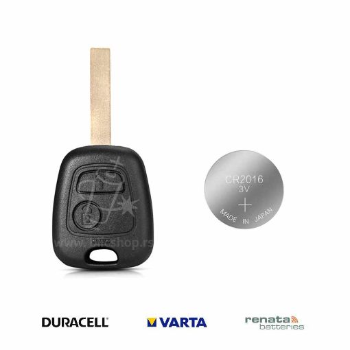 Slika Baterija za kljuc automobila Citroen C3 2002-2006 