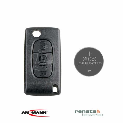 Slika Baterija za ključ automobila Citroen C5 2008-2012 CR1620