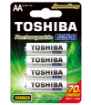 Slika Toshiba AA 1/4 1.2V 2600mAh Ni-MH Charged Ready To Use punjiva baterija