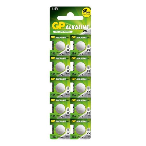 Slika GP A186/LR43/386/AG12 1.5V alkalna baterija