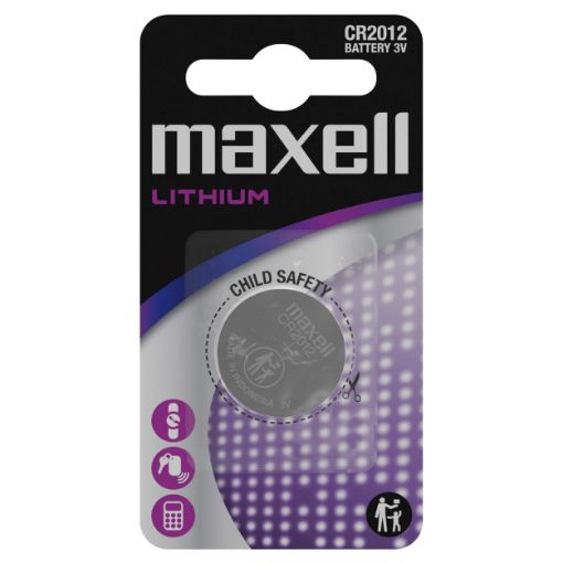Slika Maxell CR2012 3V 1/1 litijumska baterija