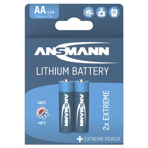 Slika Ansmann Extreme AA 1/2 1.5V litijumska baterija