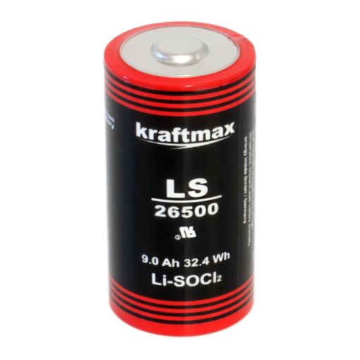 Slika Kraftmax LS26500 3.6V 9Ah Li-SOCl2 litijumska baterija