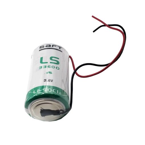 Slika Saft LS 33600 3.6V 17Ah litijumska baterija sa izvedenim žicama 120mm